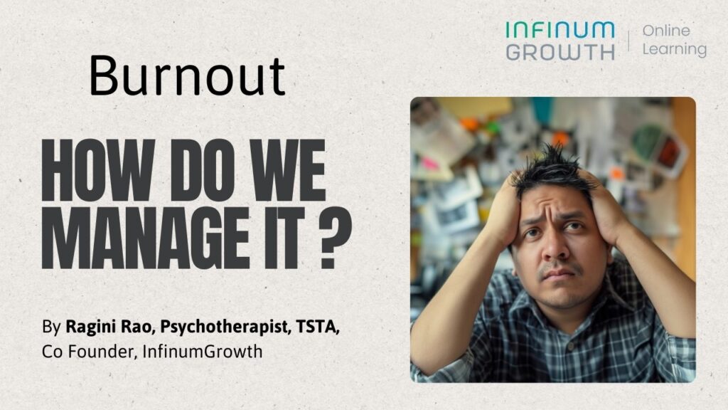 Burnout How do we manage it ? A short film